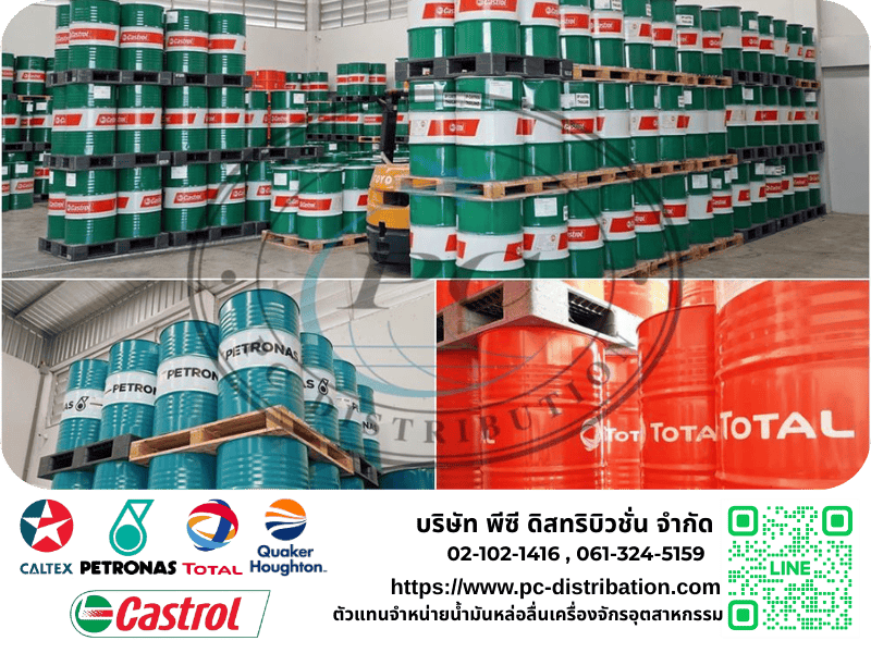 จำหน่ายน้ำมันหล่อลื่นอุตสาหกรรม